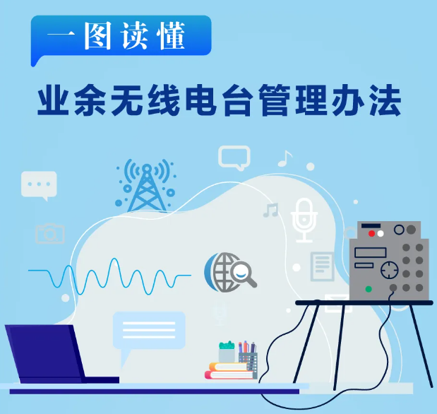 一图读懂《业余无线电台管理办法》